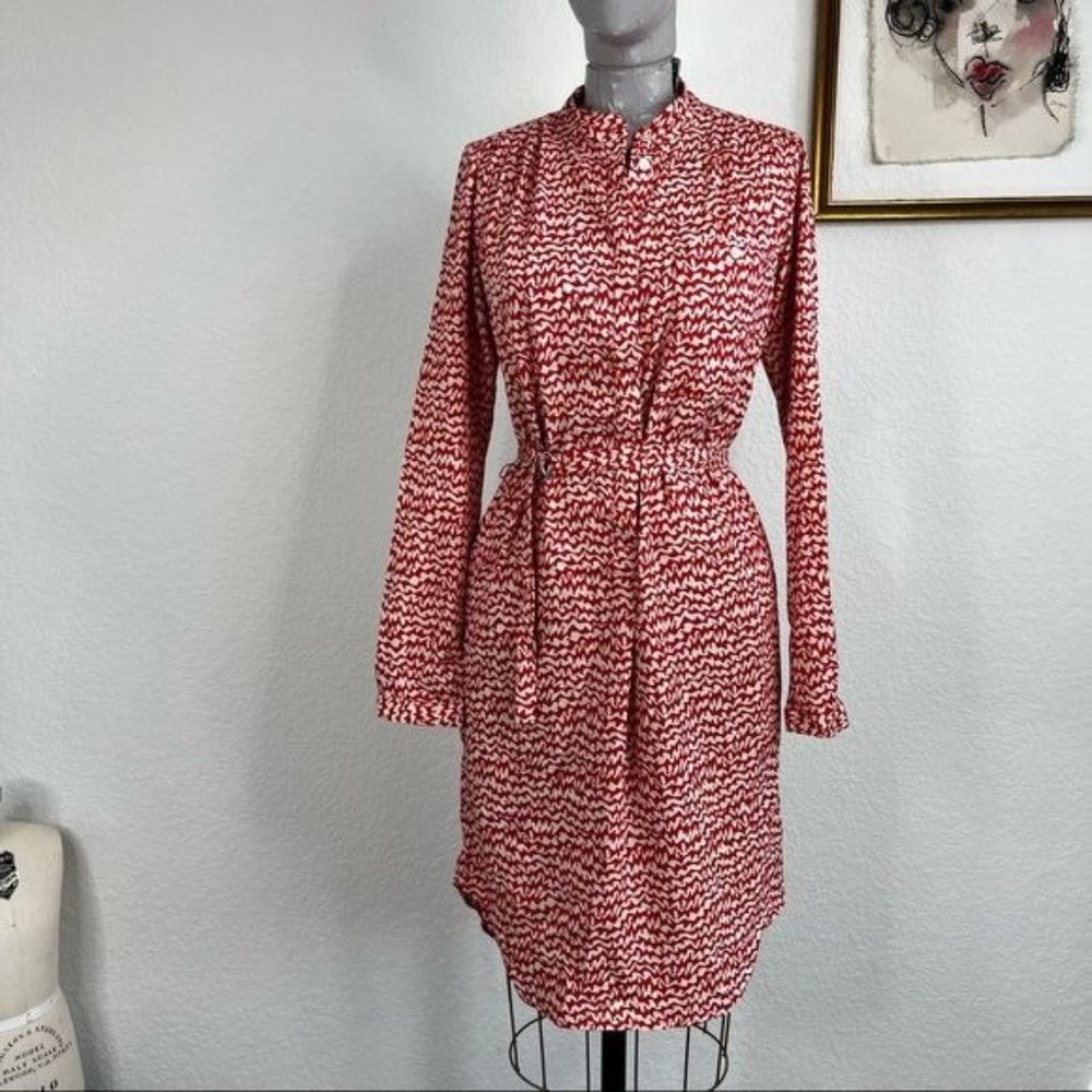 FCUK French Connection SilkAbstract Tunic Shirtdress